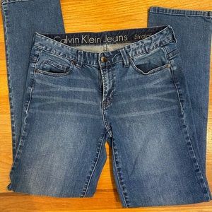 Women’s Calvin Klein Straight Leg Jeans